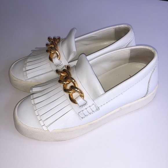 Giuseppe Zanotti Fringed Loafer Sneakers - Picture 3 of 7